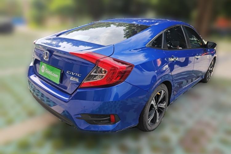 Used Honda Civic 2019 220TURBO CVT Power Edition China V Rear Right 45 Deg