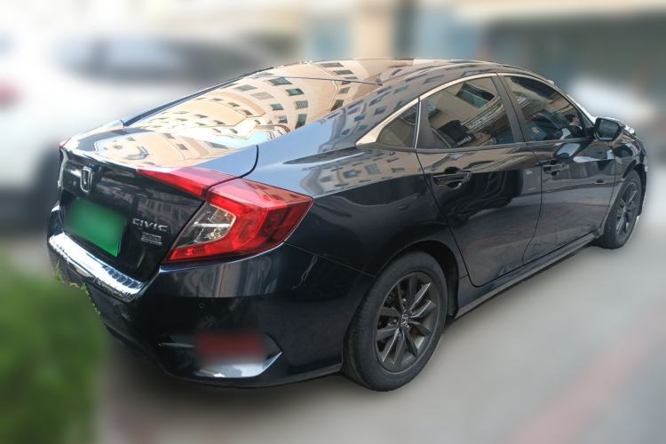 Used Honda Civic 2019 220TURBO CVT Dynamic Edition China VI Rear Right 45 Deg