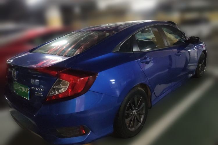 Used Honda Civic 2019 220TURBO CVT Dynamic Edition China VI Rear Right 45 Deg