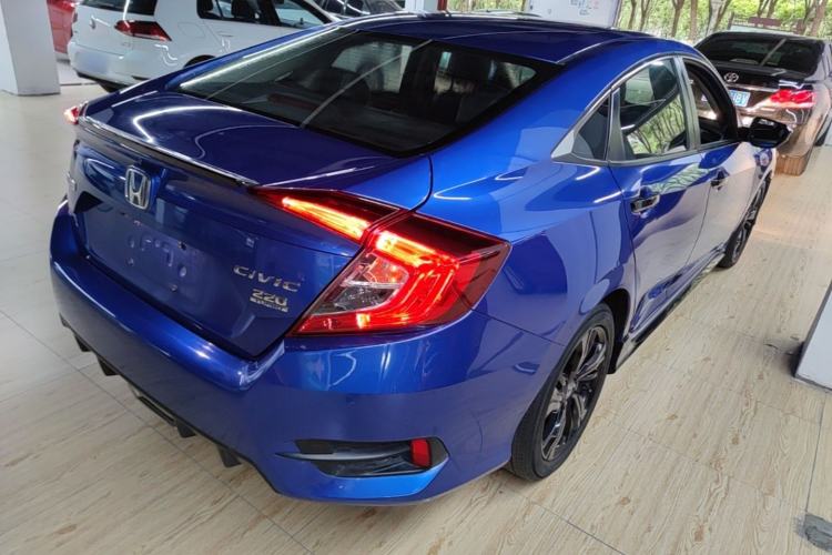 Used Honda Civic 2019 220TURBO CVT Dynamic Edition China VI Emission Standard Rear Right 45 Deg