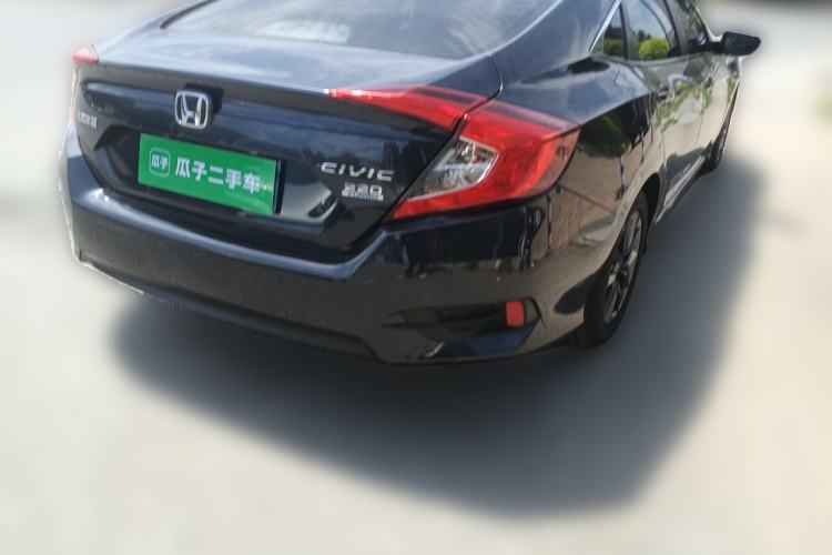 Used Honda Civic 2019 220TURBO CVT Dynamic Edition China VI Rear Right 45 Deg
