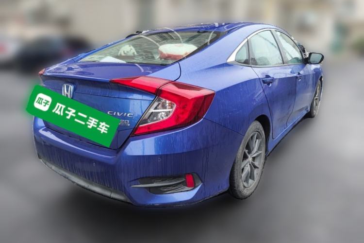 Used Honda Civic 2019 220TURBO Manual Jinkong Edition China VI Rear Right 45 Deg