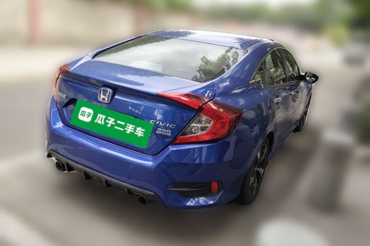Used Honda Civic 2019 220TURBO CVT Power Edition China VI Emission Standard Rear Right 45 Deg