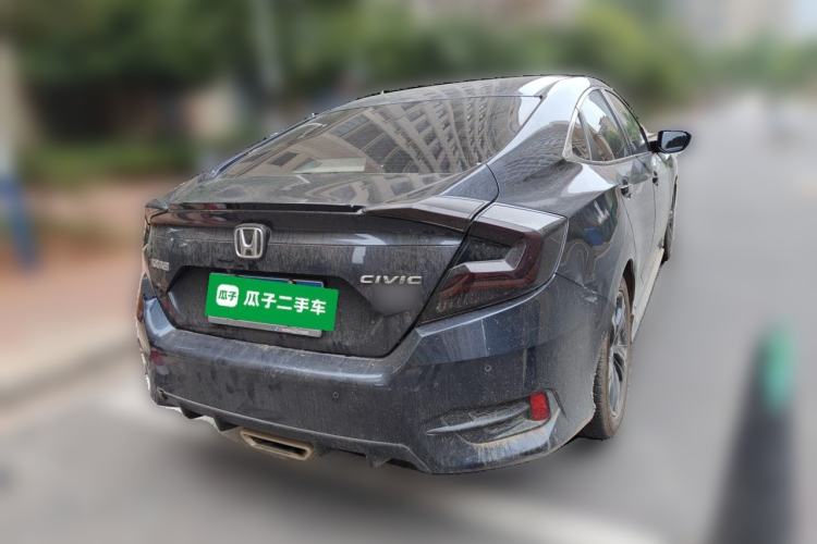 Used Honda Civic 2019 220TURBO CVT Dynamic Edition China VI Emission Standard Rear Right 45 Deg