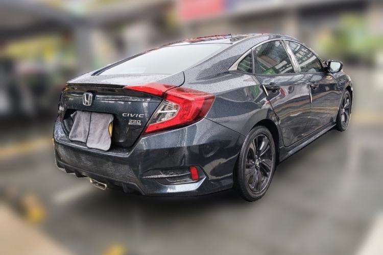 Used Honda Civic 2019 220TURBO CVT Dynamic Edition China VI Emission Standard Rear Right 45 Deg