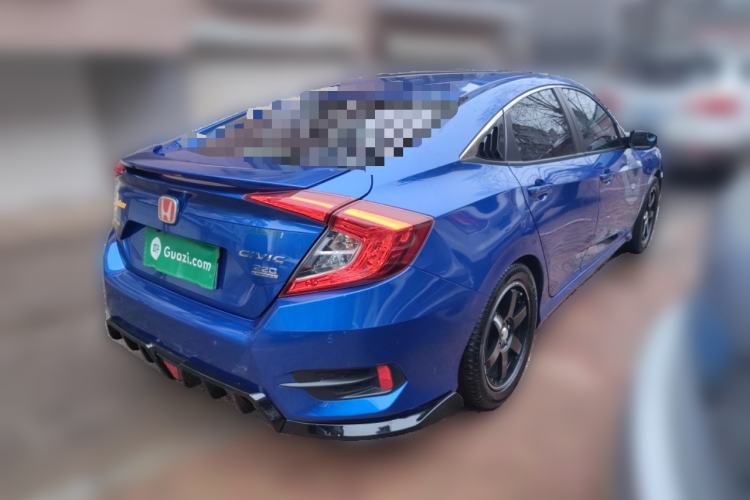 Used Honda Civic 2019 220TURBO CVT Dynamic Edition China V Rear Right 45 Deg