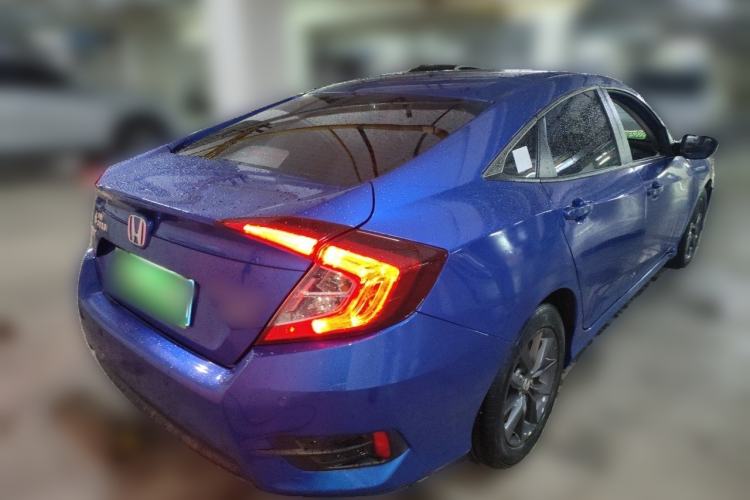 Used Honda Civic 2019 180TURBO CVT Shangdong Edition China V Rear Right 45 Deg
