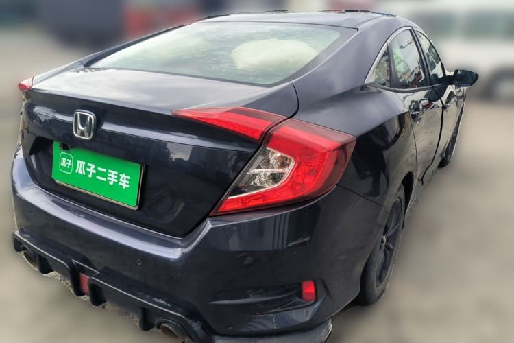 Used Honda Civic 2019 220TURBO CVT Dynamic Edition China V Rear Right 45 Deg