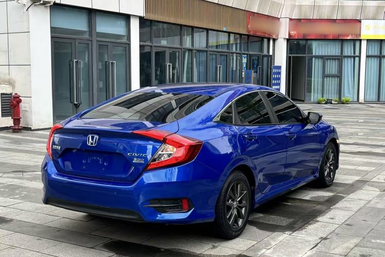 Used Honda Civic 2019 220TURBO CVT Dynamic Edition China VI Rear Right 45 Deg