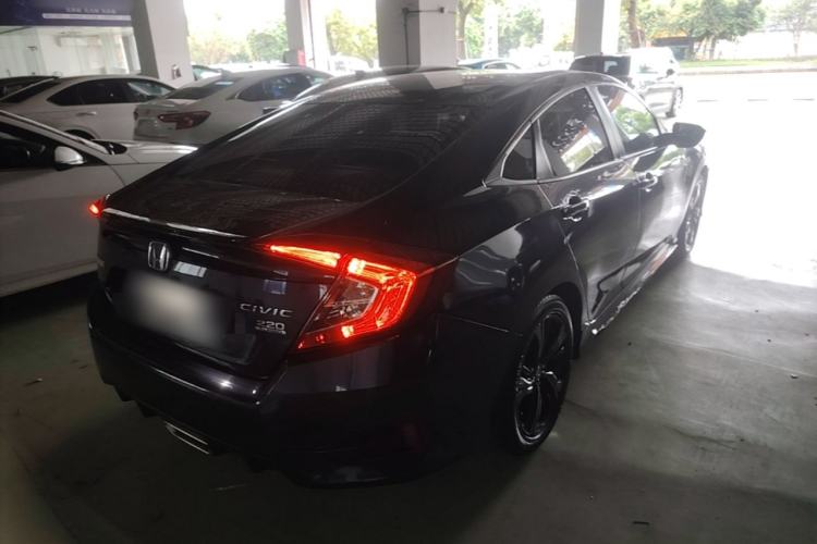 Used Honda Civic 2019 220TURBO CVT Dynamic Edition China VI Emission Standard Rear Right 45 Deg