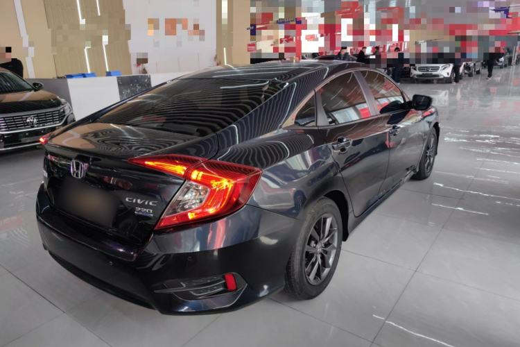 Used Honda Civic 2019 220TURBO CVT Dynamic Edition China VI Rear Right 45 Deg