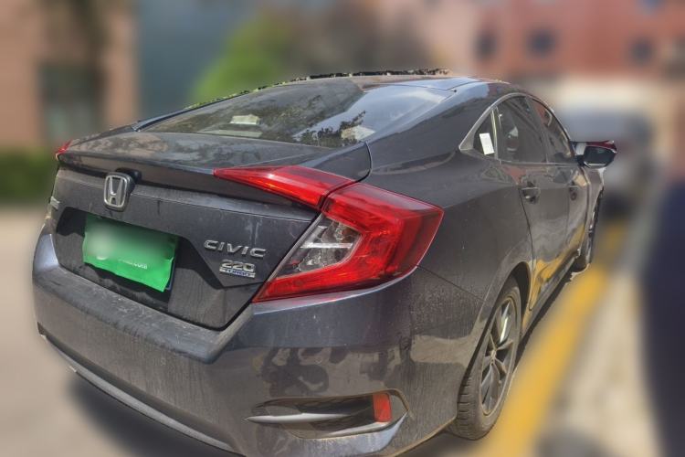 Used Honda Civic 2019 220TURBO CVT Dynamic Edition China VI Rear Right 45 Deg