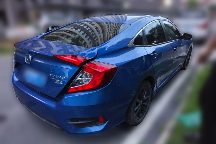 Used Honda Civic 2019 220TURBO CVT Dynamic Edition China V Rear Right 45 Deg