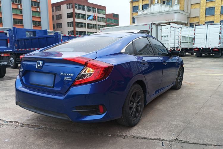 Used Honda Civic 2019 220TURBO CVT Dynamic Edition China VI Rear Right 45 Deg