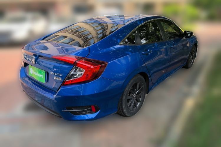 Used Honda Civic 2019 220TURBO CVT Dynamic Edition China VI Rear Right 45 Deg