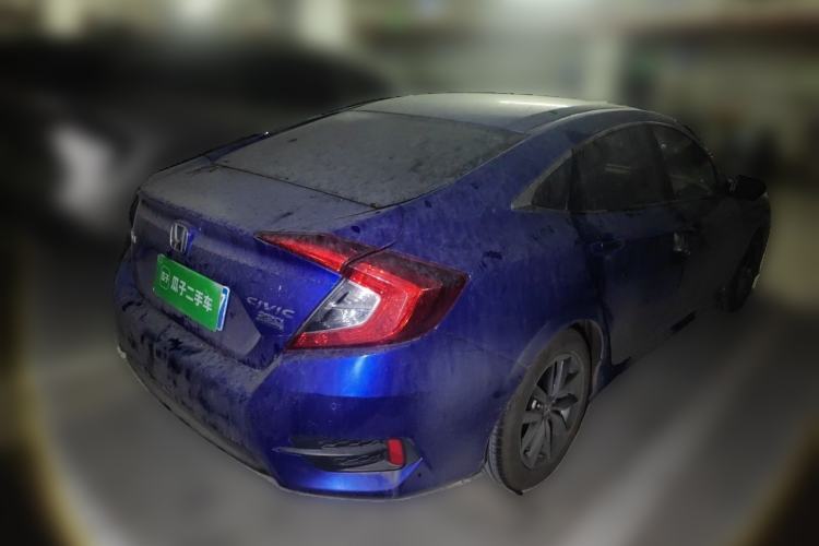 Used Honda Civic 2019 220TURBO CVT Dynamic Edition China VI Rear Right 45 Deg