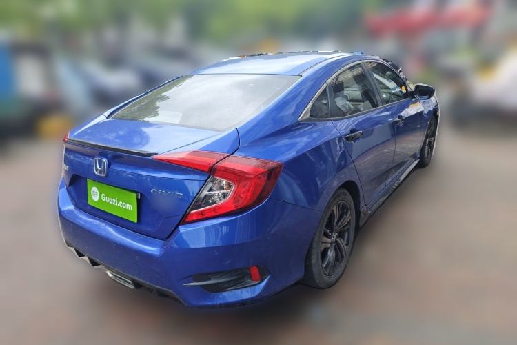 Used Honda Civic 2019 220TURBO CVT Dynamic Edition China VI Emission Standard Rear Right 45 Deg