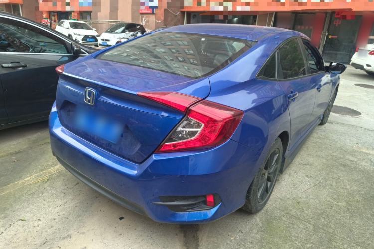 Used Honda Civic 2019 220TURBO CVT Dynamic Edition China V Rear Right 45 Deg