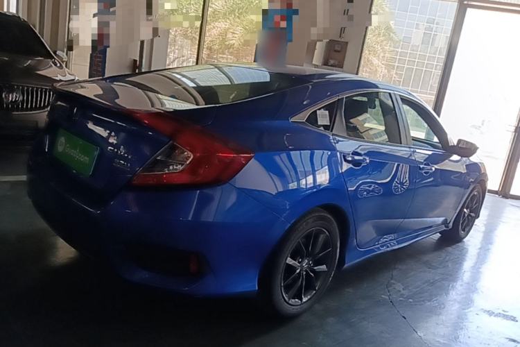 Used Honda Civic 2019 220TURBO CVT Dynamic Edition China VI Rear Right 45 Deg