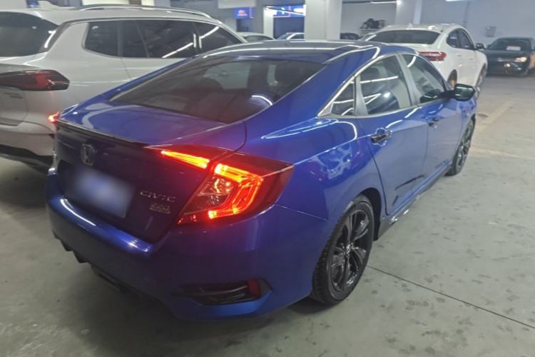 Used Honda Civic 2019 220TURBO CVT Dynamic Edition China VI Emission Standard Rear Right 45 Deg