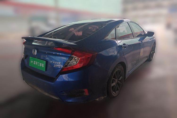 Used Honda Civic 2019 220TURBO CVT Dynamic Edition China VI Rear Right 45 Deg