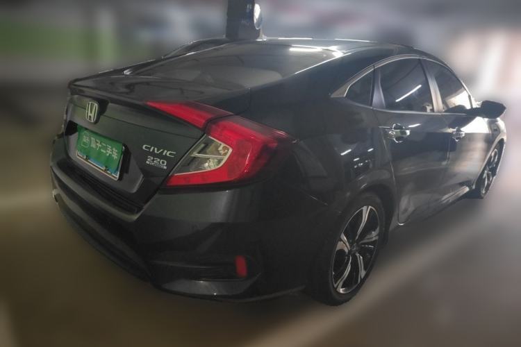 Used Honda Civic 2019 220TURBO CVT Power Edition China VI Emission Standard Rear Right 45 Deg