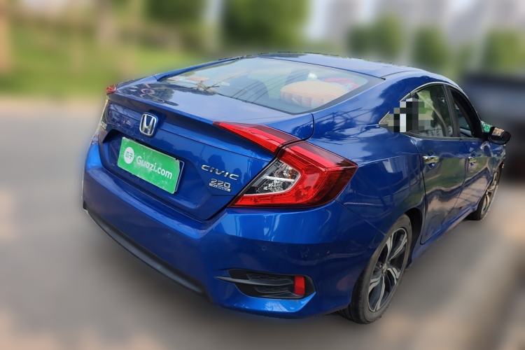 Used Honda Civic 2019 220TURBO CVT Power Edition China V Rear Right 45 Deg