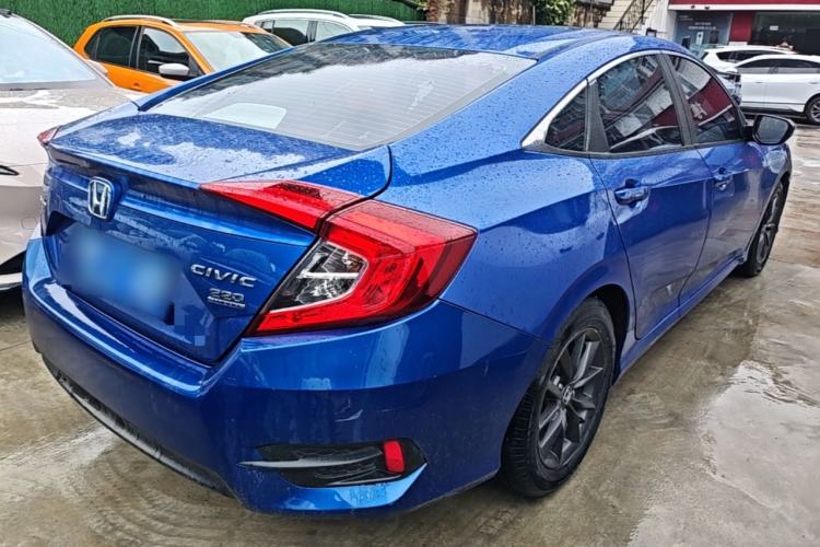 Used Honda Civic 2019 220TURBO CVT Dynamic Edition China VI Rear Right 45 Deg
