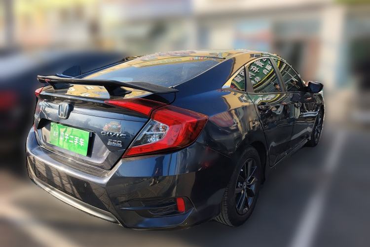 Used Honda Civic 2019 220TURBO CVT Dynamic Edition China VI Rear Right 45 Deg