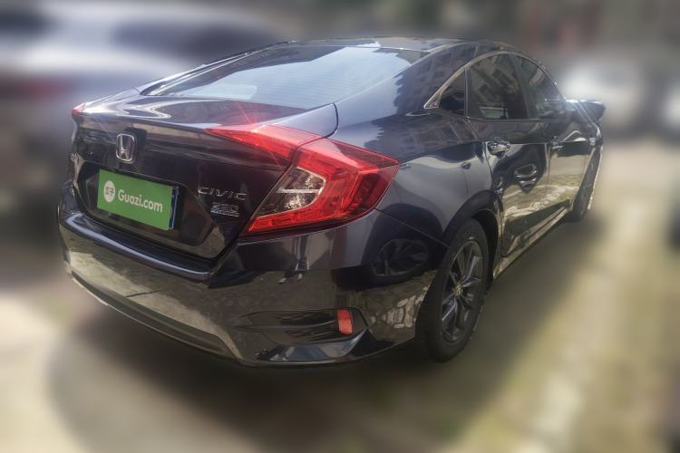 Used Honda Civic 2019 220TURBO CVT Dynamic Edition China VI Rear Right 45 Deg
