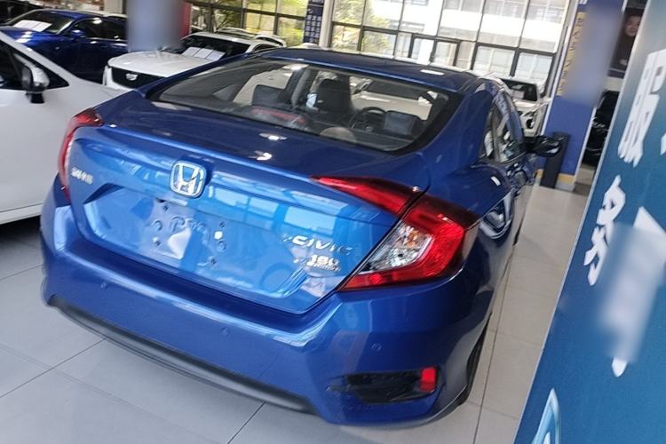 Used Honda Civic 2019 180TURBO CVT Shangdong Edition China VI Rear Right 45 Deg