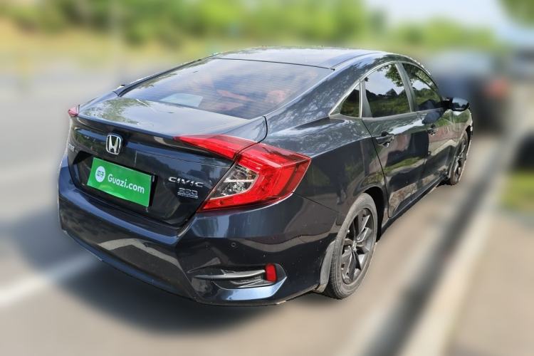 Used Honda Civic 2019 220TURBO CVT Dynamic Edition China V Rear Right 45 Deg
