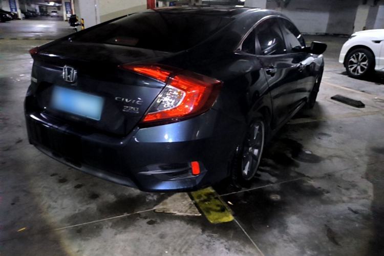 Used Honda Civic 2019 220TURBO CVT Dynamic Edition China VI Rear Right 45 Deg