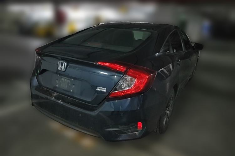 Used Honda Civic 2019 220TURBO CVT Dynamic Edition China VI Rear Right 45 Deg