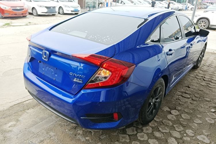Used Honda Civic 2019 220TURBO CVT Dynamic Edition China VI Rear Right 45 Deg