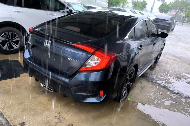 Used Honda Civic 2019 220TURBO CVT Dynamic Edition China VI Emission Standard Rear Right 45 Deg