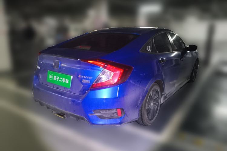 Used Honda Civic 2019 220TURBO CVT Dynamic Edition China VI Emission Standard Rear Right 45 Deg