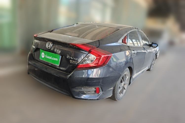 Used Honda Civic 2019 180TURBO CVT Shangdong Edition China VI Rear Right 45 Deg