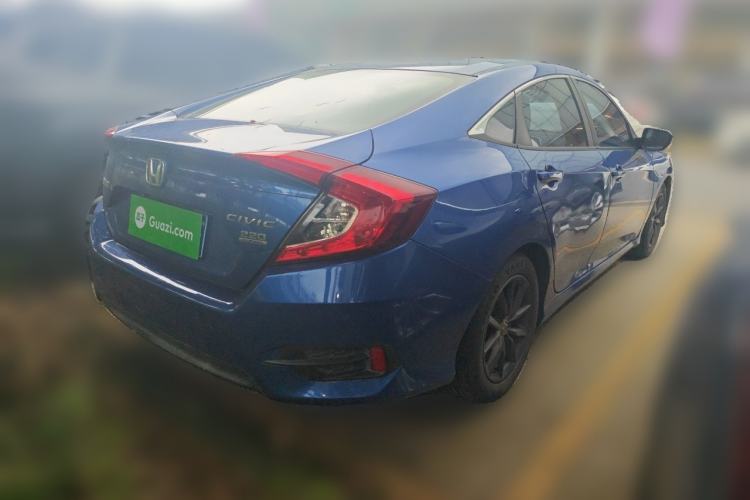 Used Honda Civic 2019 220TURBO CVT Dynamic Edition China VI Rear Right 45 Deg