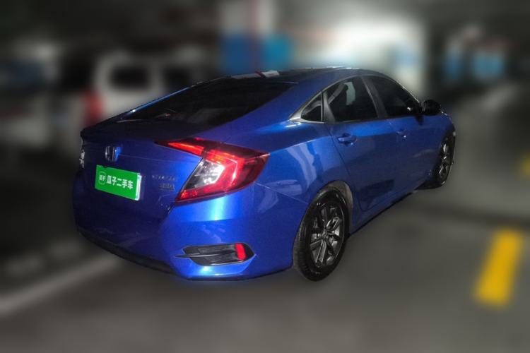 Used Honda Civic 2019 220TURBO CVT Dynamic Edition China VI Rear Right 45 Deg