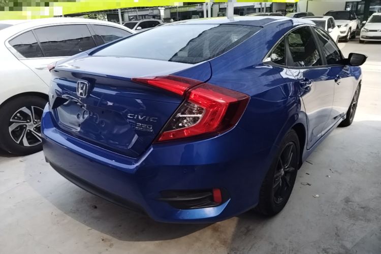 Used Honda Civic 2019 220TURBO CVT Dynamic Edition China VI Rear Right 45 Deg