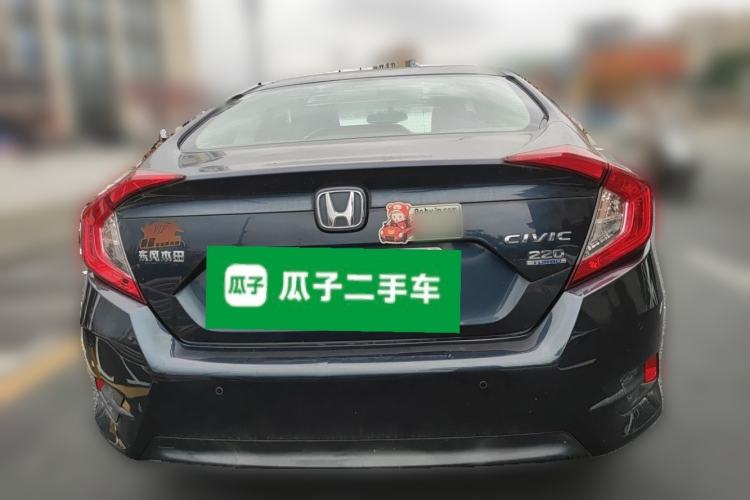 Used Honda Civic 2019 220TURBO CVT Dynamic Edition China VI Rear