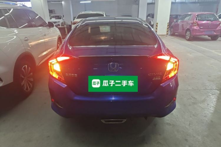 Used Honda Civic 2019 220TURBO CVT Dynamic Edition China VI Emission Standard Rear
