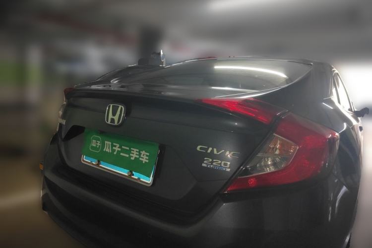 Used Honda Civic 2019 220TURBO CVT Power Edition China VI Emission Standard Rear