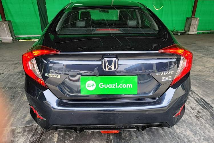 Used Honda Civic 2019 220TURBO CVT Dynamic Edition China VI Rear
