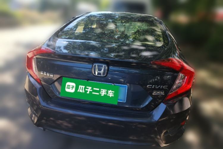 Used Honda Civic 2019 220TURBO CVT Dynamic Edition China VI Rear