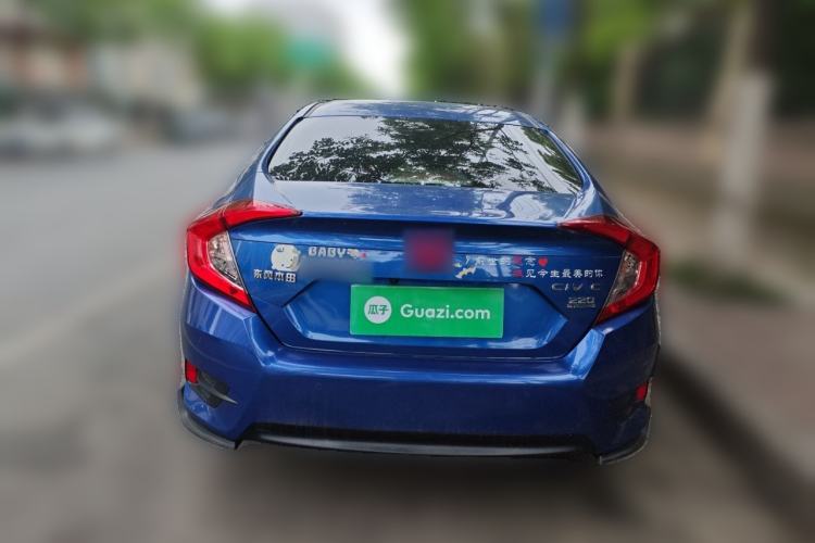 Used Honda Civic 2019 220TURBO CVT Dynamic Edition China VI Rear