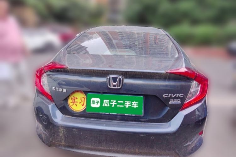 Used Honda Civic 2019 220TURBO CVT Dynamic Edition China VI Rear