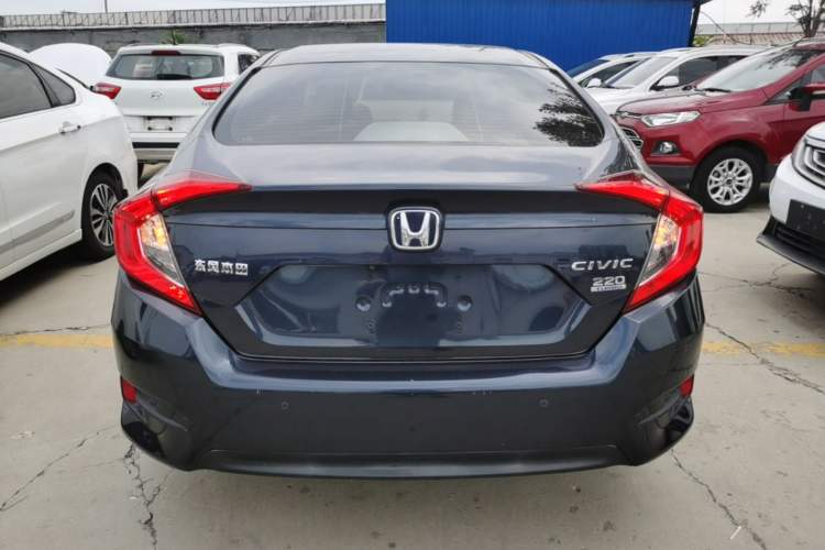Used Honda Civic 2019 220TURBO CVT Dynamic Edition China VI Rear