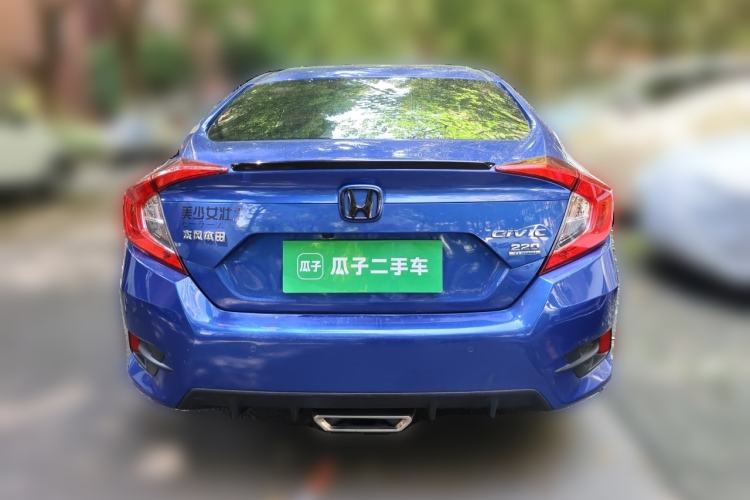 Used Honda Civic 2019 220TURBO CVT Dynamic Edition China VI Emission Standard Rear